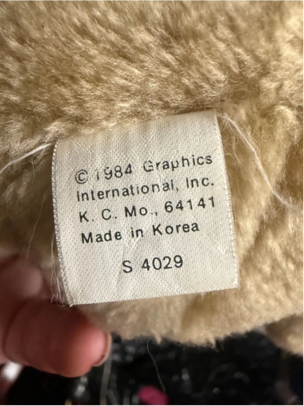 Vintage 1984 Sailor Teddy Bear | Graphics Int’l | Made in Korea | Nautical